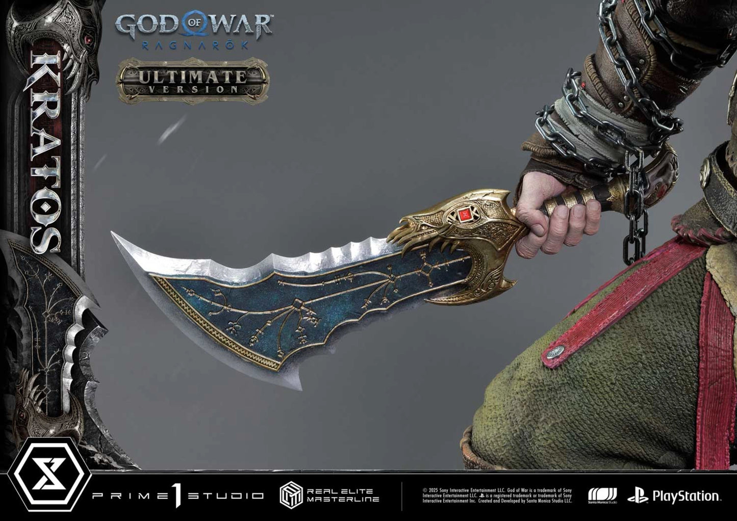 PRIME 1 STUDIO REAL ELITE MASTERLINE GOD OF WAR: RAGNAROK KRATOS ULTIMATE BONUS VERSION(PRE-ORDER)