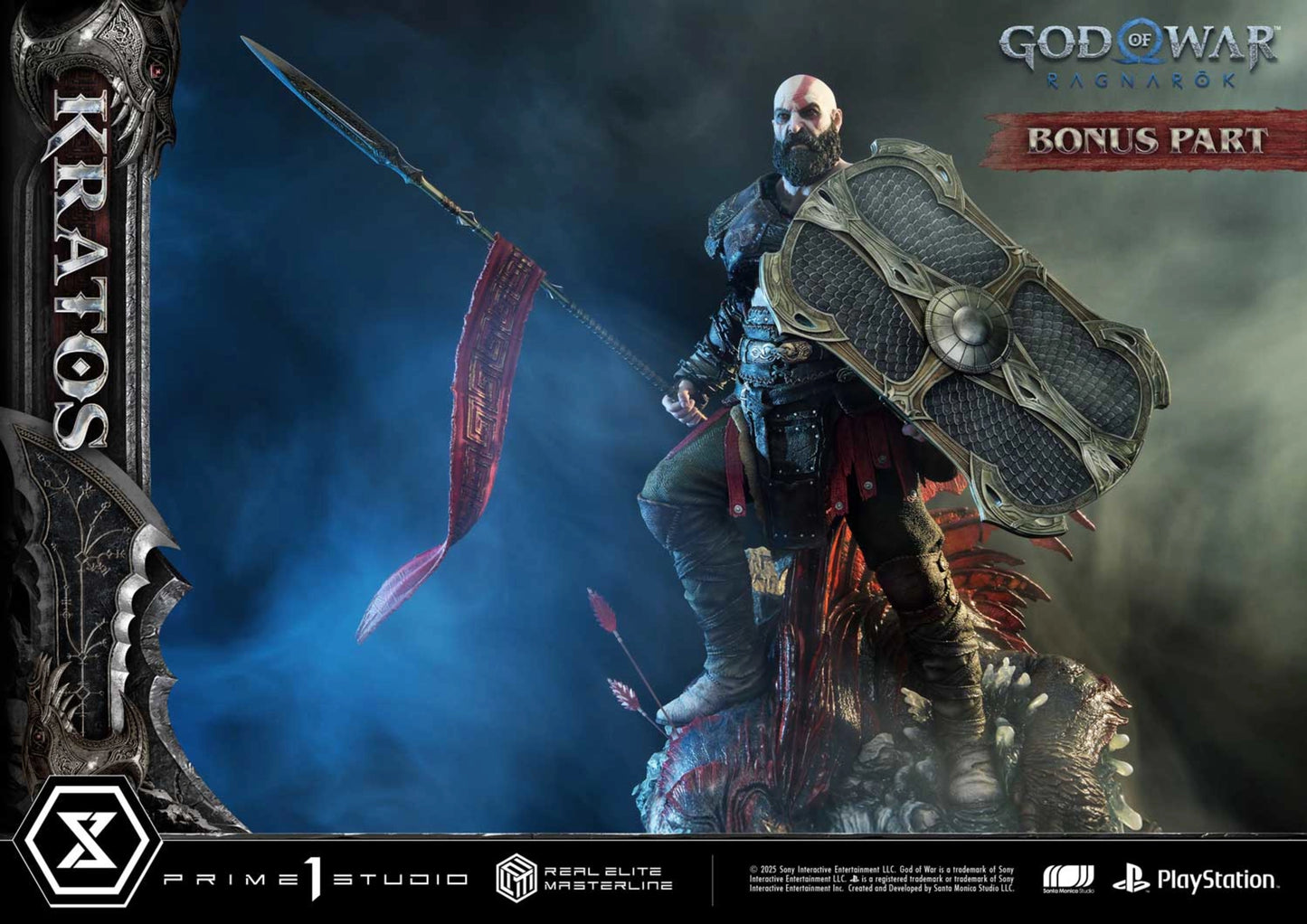 PRIME 1 STUDIO REAL ELITE MASTERLINE GOD OF WAR: RAGNAROK KRATOS ULTIMATE BONUS VERSION(PRE-ORDER)