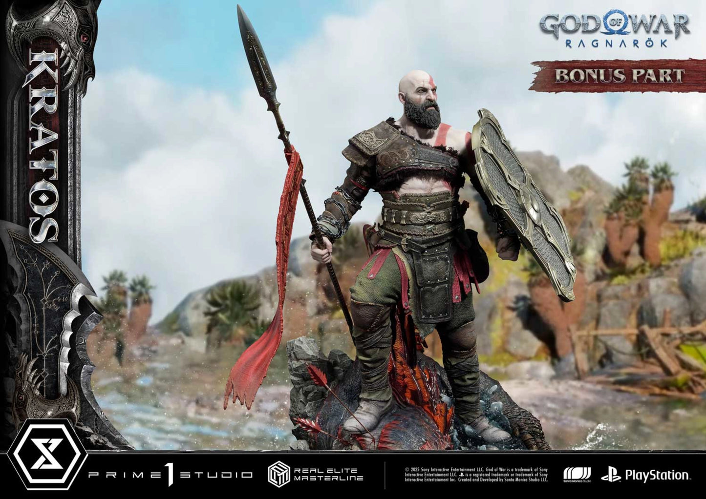 PRIME 1 STUDIO REAL ELITE MASTERLINE GOD OF WAR: RAGNAROK KRATOS ULTIMATE BONUS VERSION(PRE-ORDER)