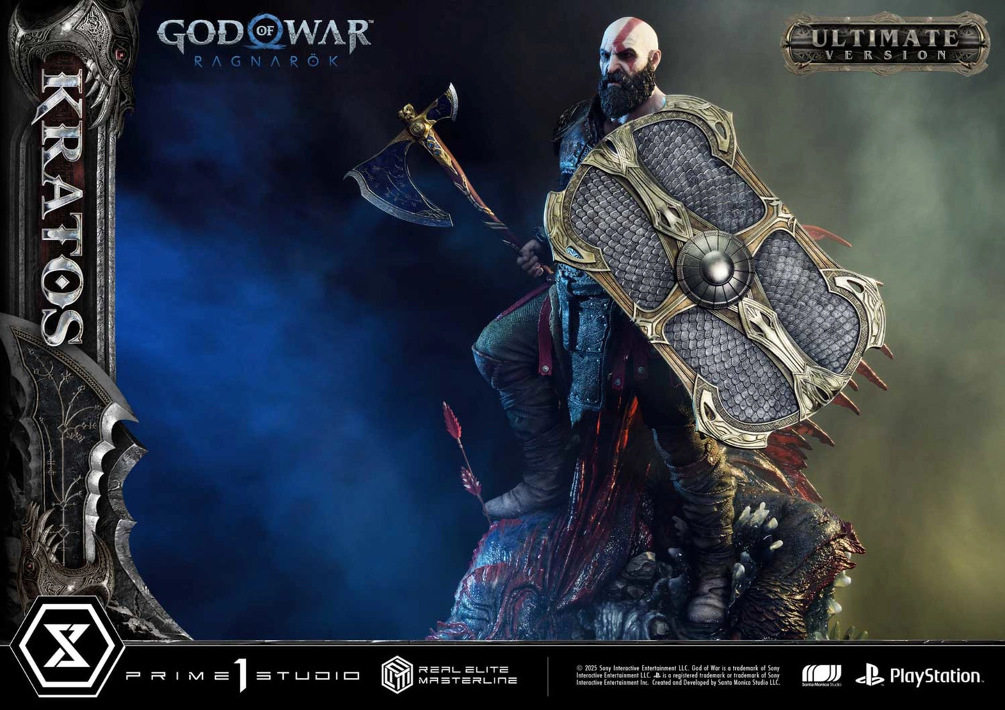 PRIME 1 STUDIO REAL ELITE MASTERLINE GOD OF WAR: RAGNAROK KRATOS ULTIMATE BONUS VERSION(PRE-ORDER)