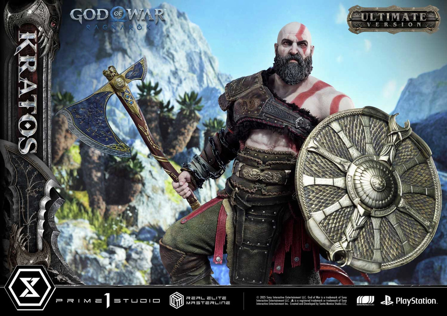 PRIME 1 STUDIO REAL ELITE MASTERLINE GOD OF WAR: RAGNAROK KRATOS ULTIMATE BONUS VERSION(PRE-ORDER)