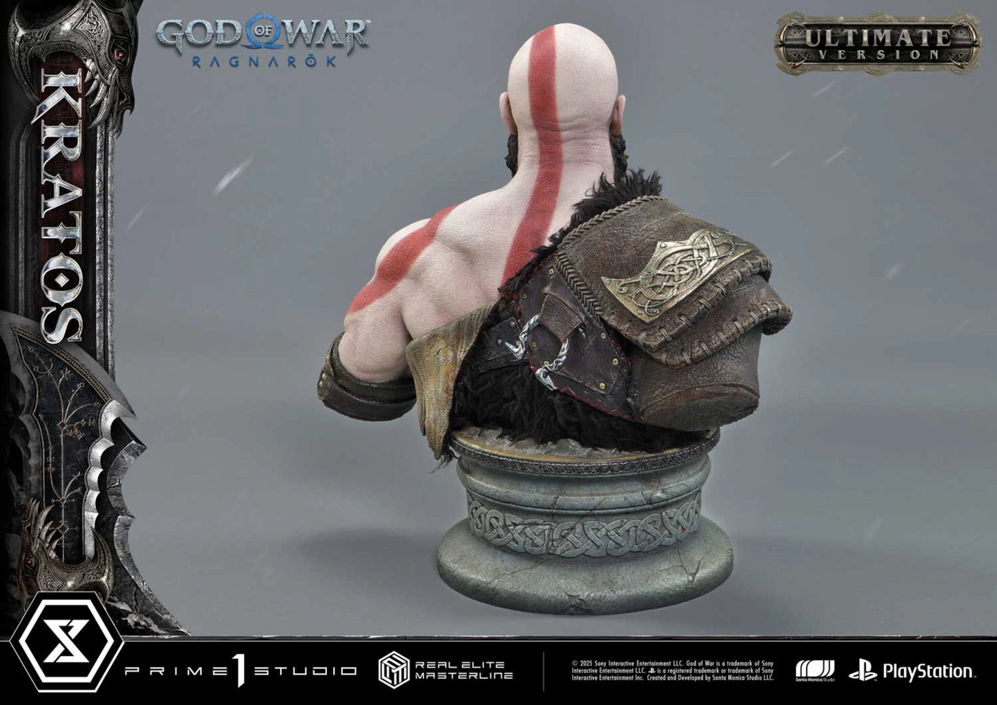 PRIME 1 STUDIO REAL ELITE MASTERLINE GOD OF WAR: RAGNAROK KRATOS ULTIMATE BONUS VERSION(PRE-ORDER)