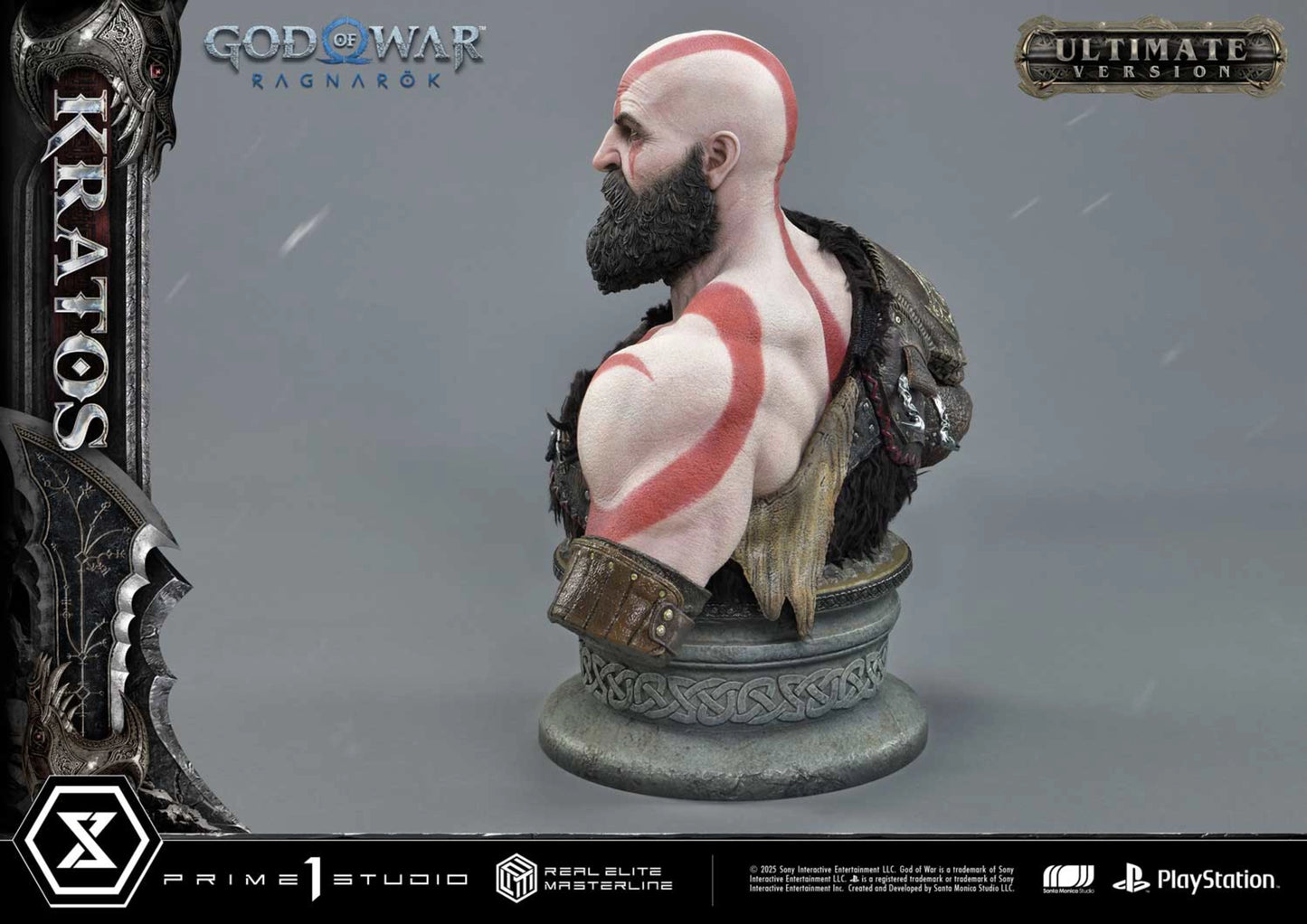 PRIME 1 STUDIO REAL ELITE MASTERLINE GOD OF WAR: RAGNAROK KRATOS ULTIMATE BONUS VERSION(PRE-ORDER)