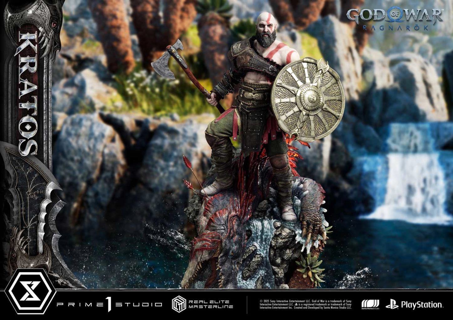 PRIME 1 STUDIO REAL ELITE MASTERLINE GOD OF WAR: RAGNAROK KRATOS ULTIMATE BONUS VERSION(PRE-ORDER)