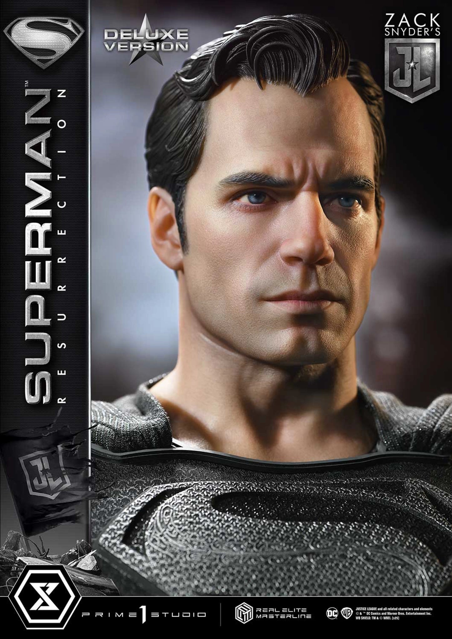 PRIME 1 STUDIO REAL ELITE MASTERLINE JUSTICE LEAGUE (FILM) SUPERMAN "RESURRECTION" ZACK SNYDER'S JUSTICE LEAGUE DELUXE VERSION(PRE-ORDER)