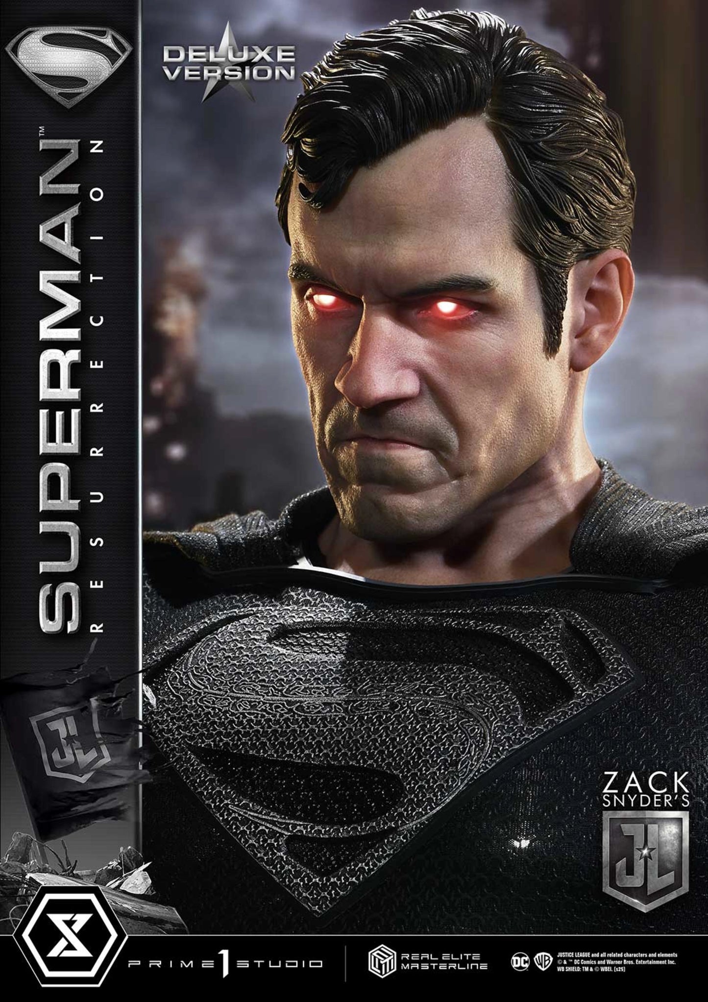 PRIME 1 STUDIO REAL ELITE MASTERLINE JUSTICE LEAGUE (FILM) SUPERMAN "RESURRECTION" ZACK SNYDER'S JUSTICE LEAGUE DELUXE VERSION(PRE-ORDER)