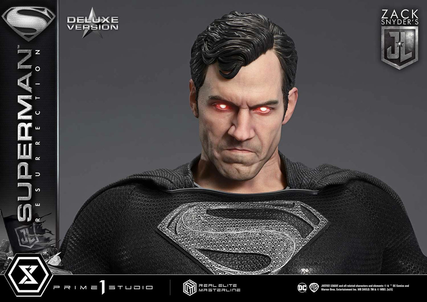 PRIME 1 STUDIO REAL ELITE MASTERLINE JUSTICE LEAGUE (FILM) SUPERMAN "RESURRECTION" ZACK SNYDER'S JUSTICE LEAGUE DELUXE VERSION(PRE-ORDER)