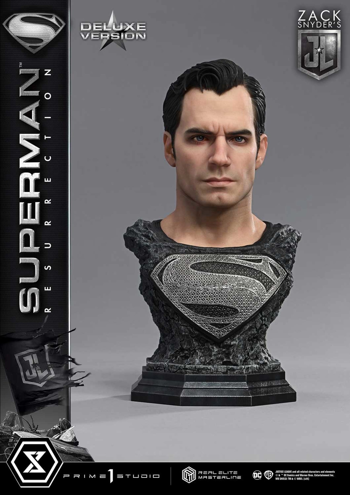 PRIME 1 STUDIO REAL ELITE MASTERLINE JUSTICE LEAGUE (FILM) SUPERMAN "RESURRECTION" ZACK SNYDER'S JUSTICE LEAGUE DELUXE VERSION(PRE-ORDER)