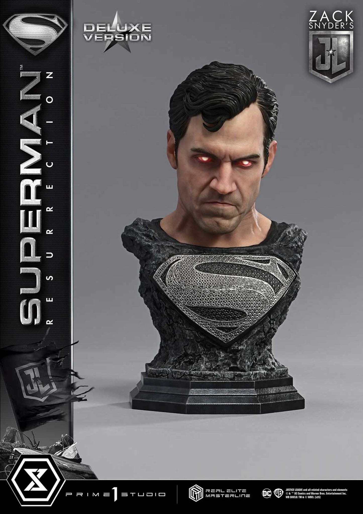 PRIME 1 STUDIO REAL ELITE MASTERLINE JUSTICE LEAGUE (FILM) SUPERMAN "RESURRECTION" ZACK SNYDER'S JUSTICE LEAGUE DELUXE VERSION(PRE-ORDER)