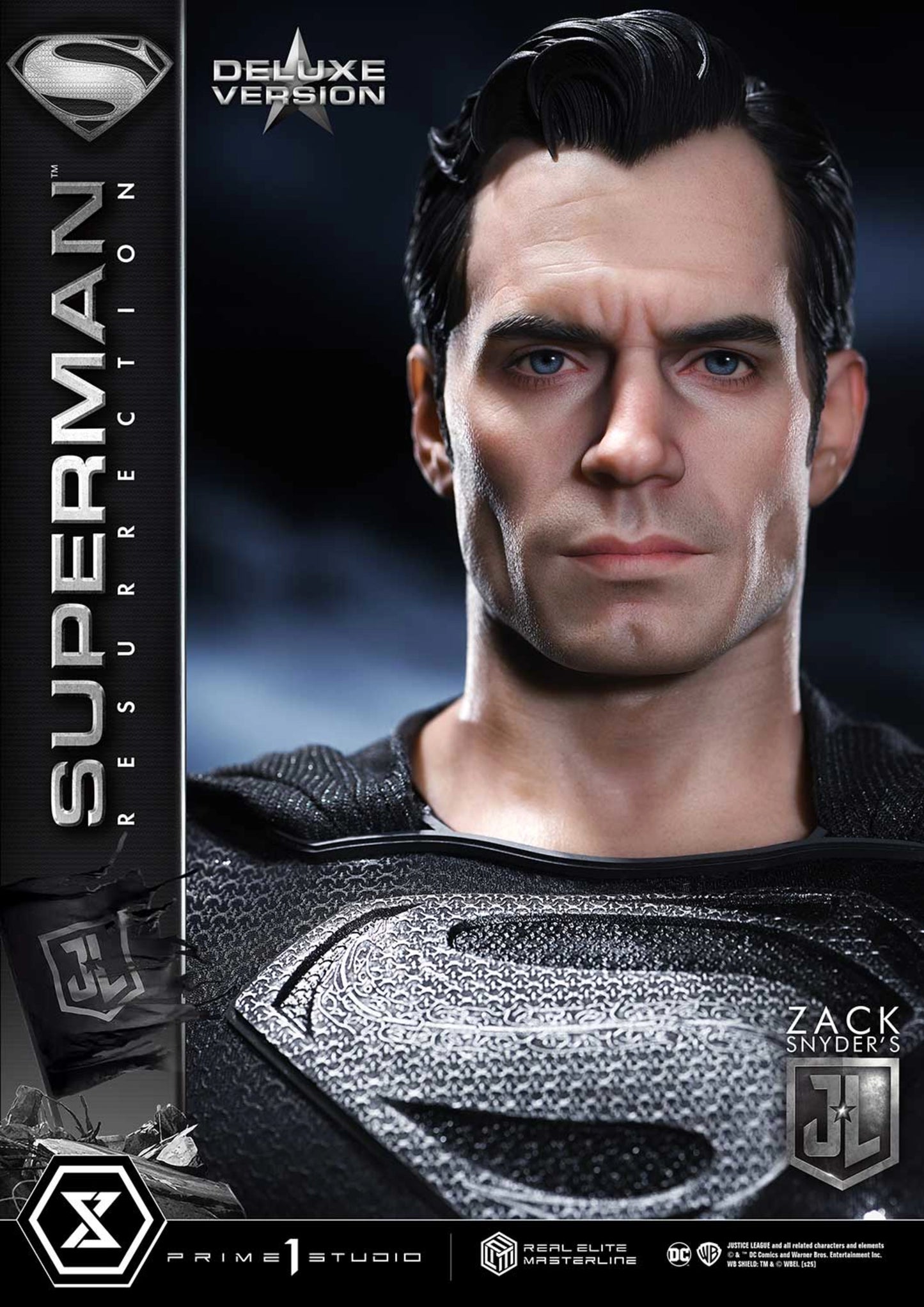 PRIME 1 STUDIO REAL ELITE MASTERLINE JUSTICE LEAGUE (FILM) SUPERMAN "RESURRECTION" ZACK SNYDER'S JUSTICE LEAGUE DELUXE VERSION(PRE-ORDER)