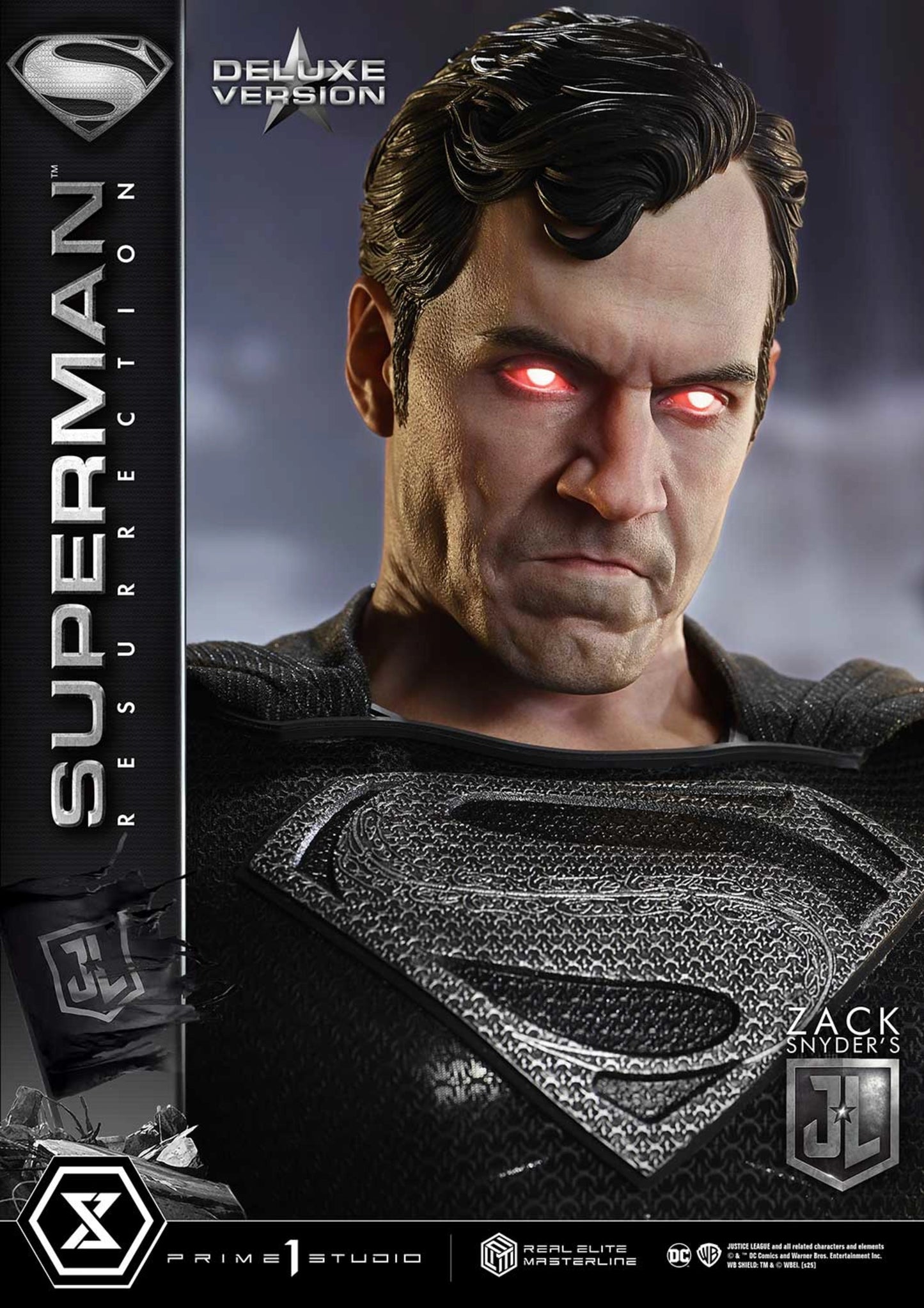 PRIME 1 STUDIO REAL ELITE MASTERLINE JUSTICE LEAGUE (FILM) SUPERMAN "RESURRECTION" ZACK SNYDER'S JUSTICE LEAGUE DELUXE VERSION(PRE-ORDER)