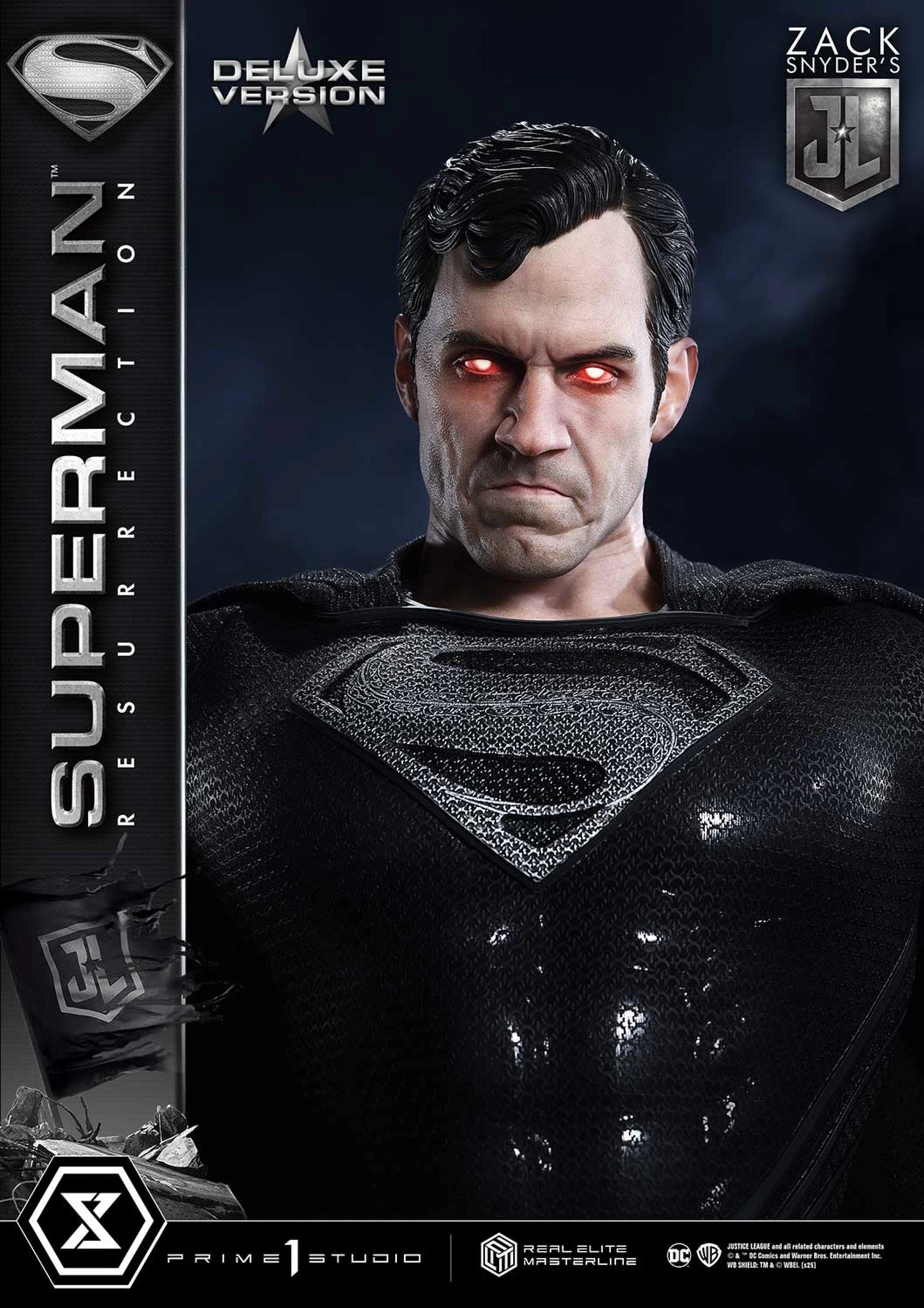 PRIME 1 STUDIO REAL ELITE MASTERLINE JUSTICE LEAGUE (FILM) SUPERMAN "RESURRECTION" ZACK SNYDER'S JUSTICE LEAGUE DELUXE VERSION(PRE-ORDER)