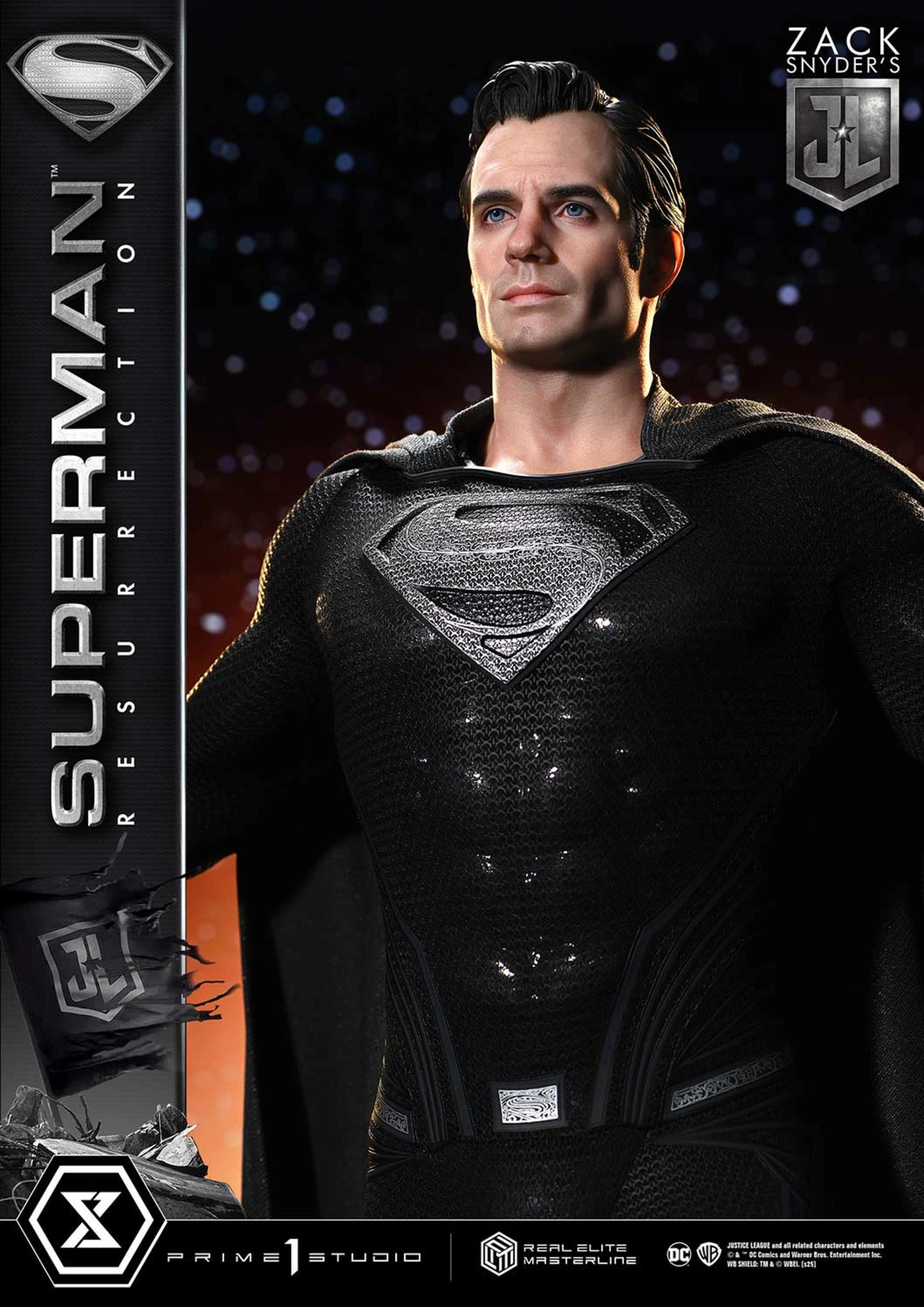 PRIME 1 STUDIO REAL ELITE MASTERLINE JUSTICE LEAGUE (FILM) SUPERMAN "RESURRECTION" ZACK SNYDER'S JUSTICE LEAGUE(PRE-ORDER)