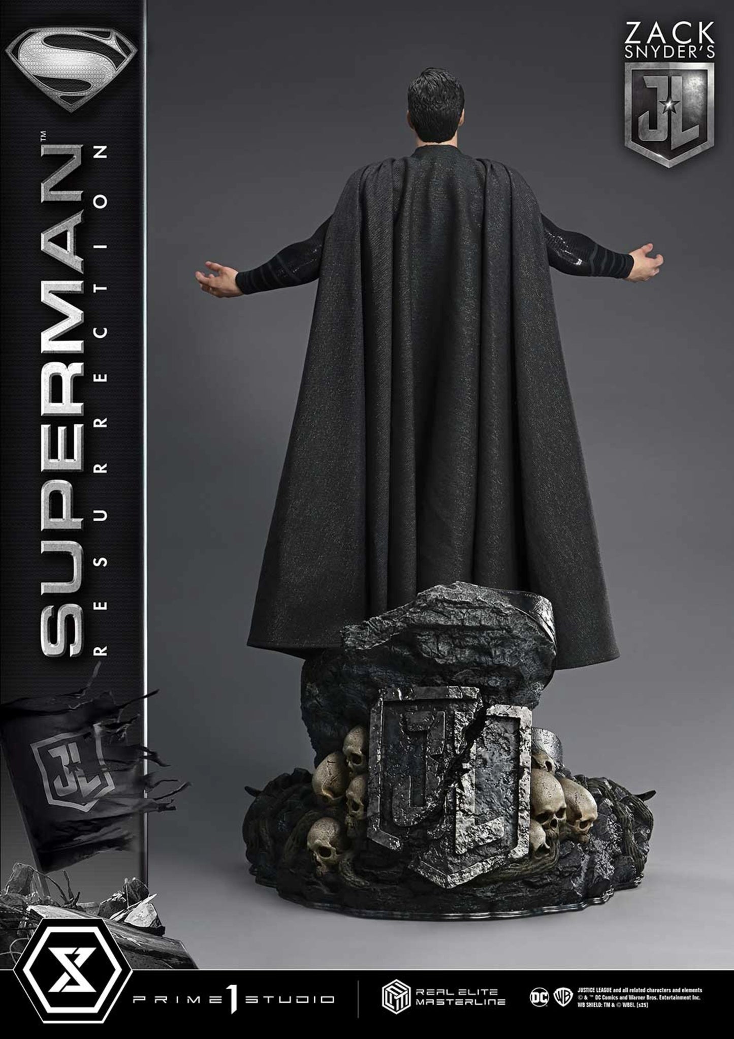 PRIME 1 STUDIO REAL ELITE MASTERLINE JUSTICE LEAGUE (FILM) SUPERMAN "RESURRECTION" ZACK SNYDER'S JUSTICE LEAGUE(PRE-ORDER)