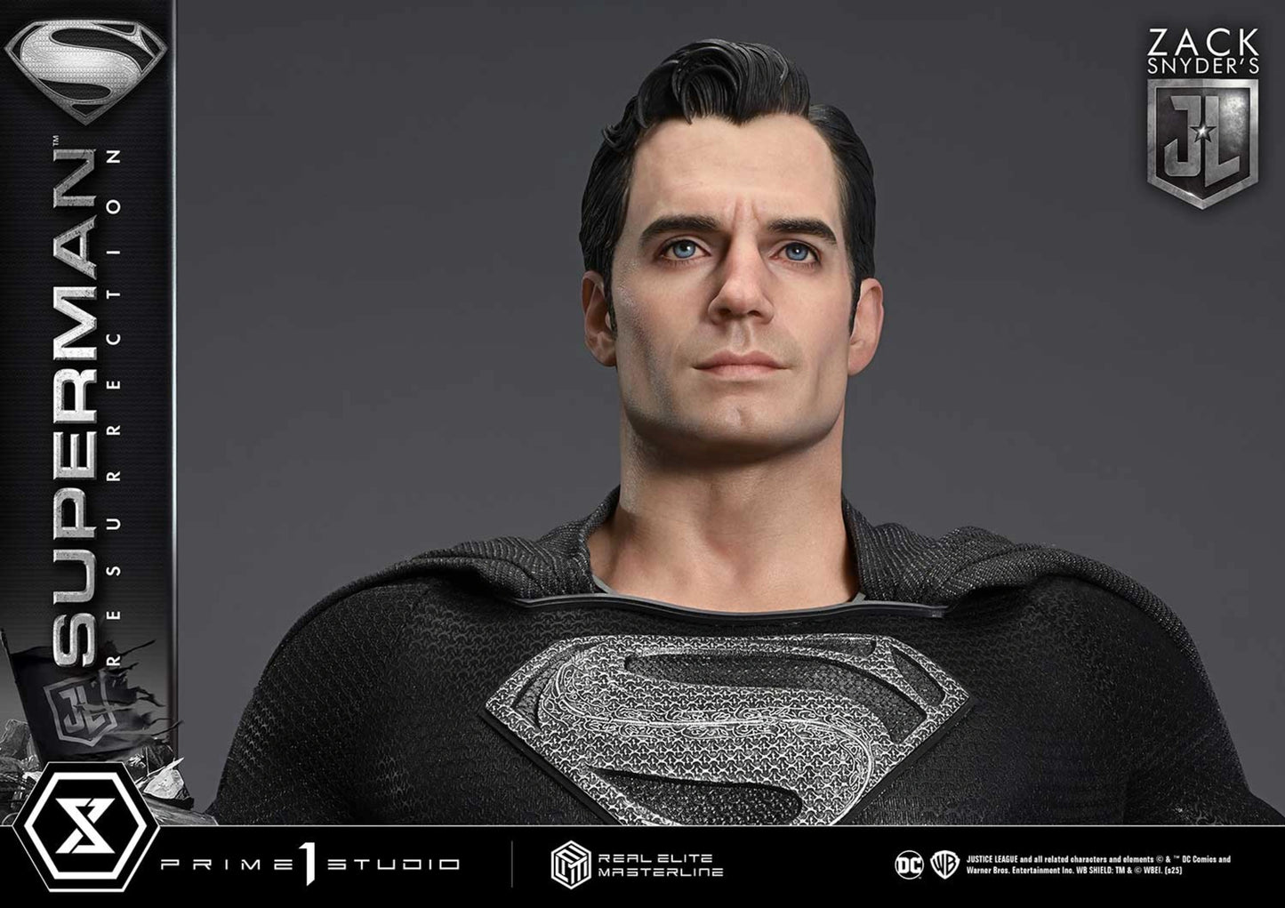 PRIME 1 STUDIO REAL ELITE MASTERLINE JUSTICE LEAGUE (FILM) SUPERMAN "RESURRECTION" ZACK SNYDER'S JUSTICE LEAGUE(PRE-ORDER)