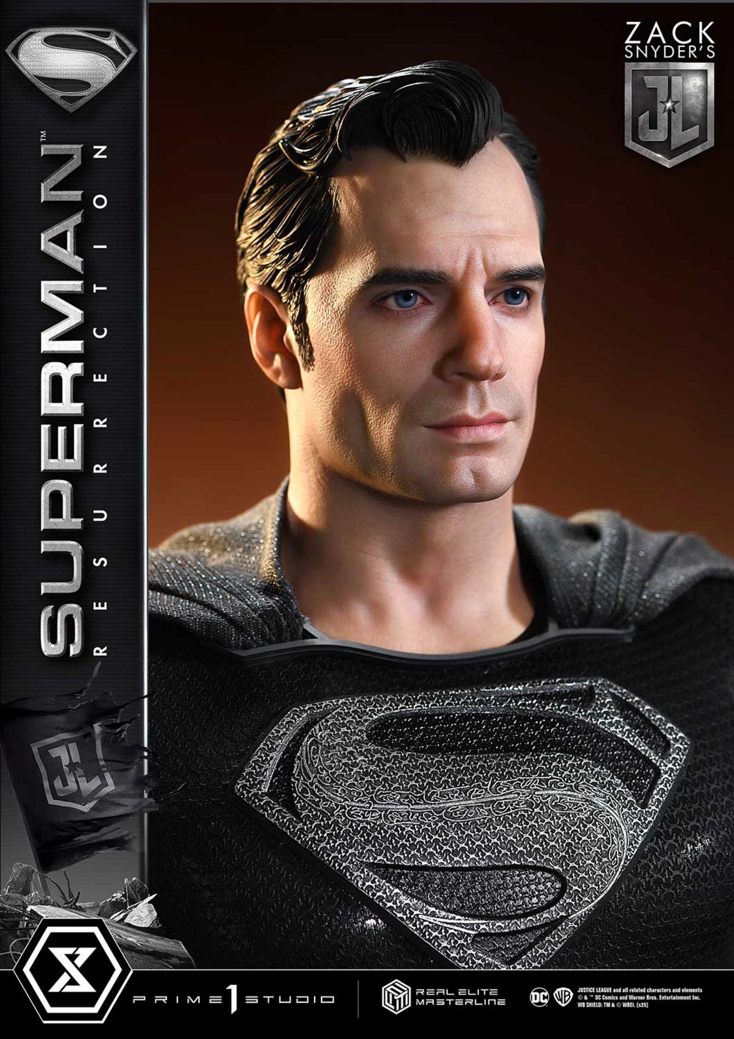 PRIME 1 STUDIO REAL ELITE MASTERLINE JUSTICE LEAGUE (FILM) SUPERMAN "RESURRECTION" ZACK SNYDER'S JUSTICE LEAGUE(PRE-ORDER)