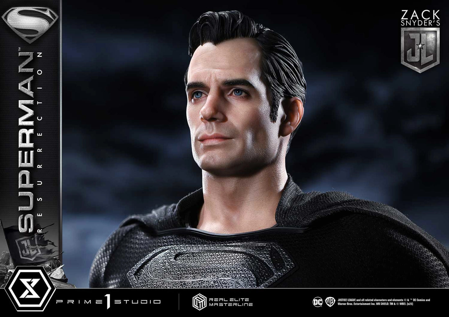 PRIME 1 STUDIO REAL ELITE MASTERLINE JUSTICE LEAGUE (FILM) SUPERMAN "RESURRECTION" ZACK SNYDER'S JUSTICE LEAGUE(PRE-ORDER)