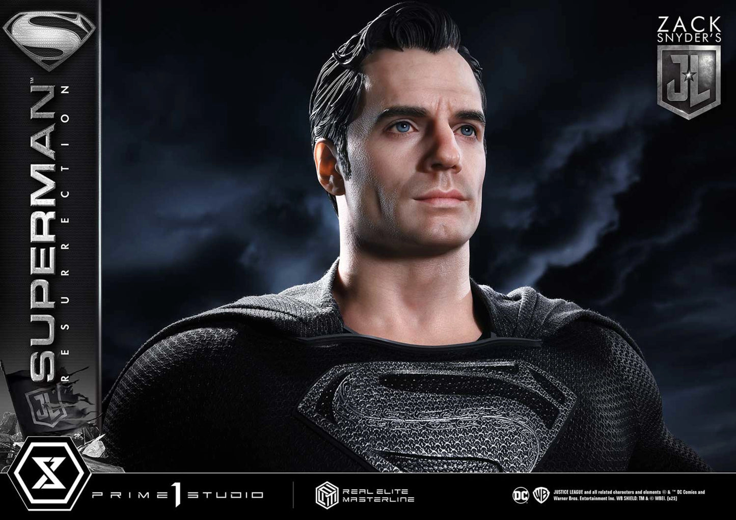 PRIME 1 STUDIO REAL ELITE MASTERLINE JUSTICE LEAGUE (FILM) SUPERMAN "RESURRECTION" ZACK SNYDER'S JUSTICE LEAGUE(PRE-ORDER)