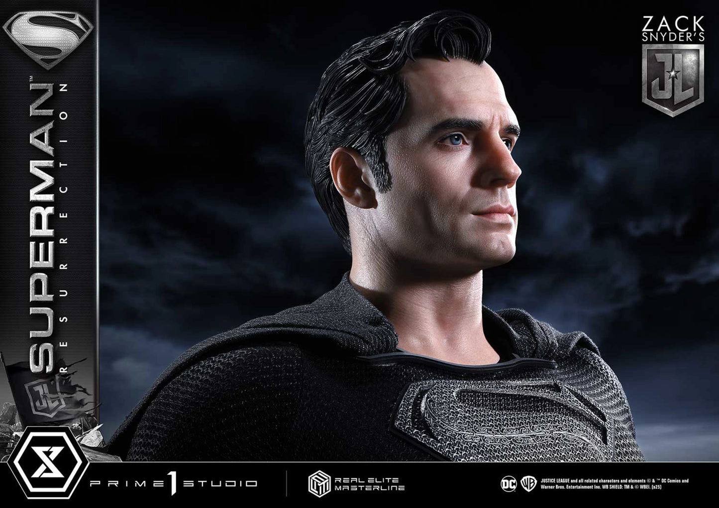 PRIME 1 STUDIO REAL ELITE MASTERLINE JUSTICE LEAGUE (FILM) SUPERMAN "RESURRECTION" ZACK SNYDER'S JUSTICE LEAGUE(PRE-ORDER)