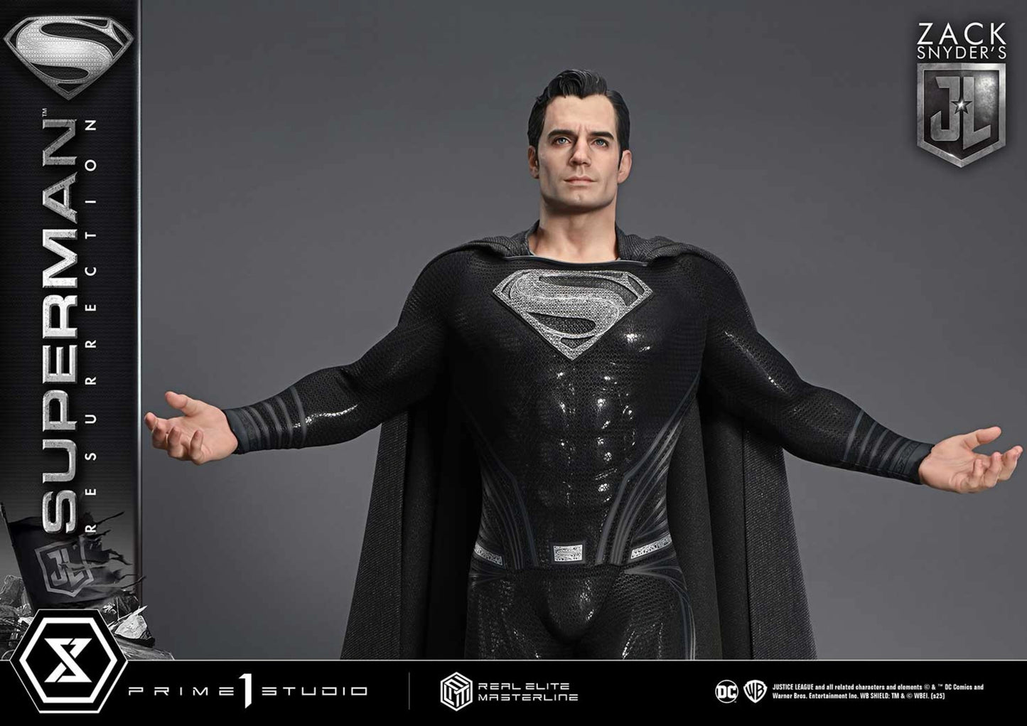 PRIME 1 STUDIO REAL ELITE MASTERLINE JUSTICE LEAGUE (FILM) SUPERMAN "RESURRECTION" ZACK SNYDER'S JUSTICE LEAGUE(PRE-ORDER)