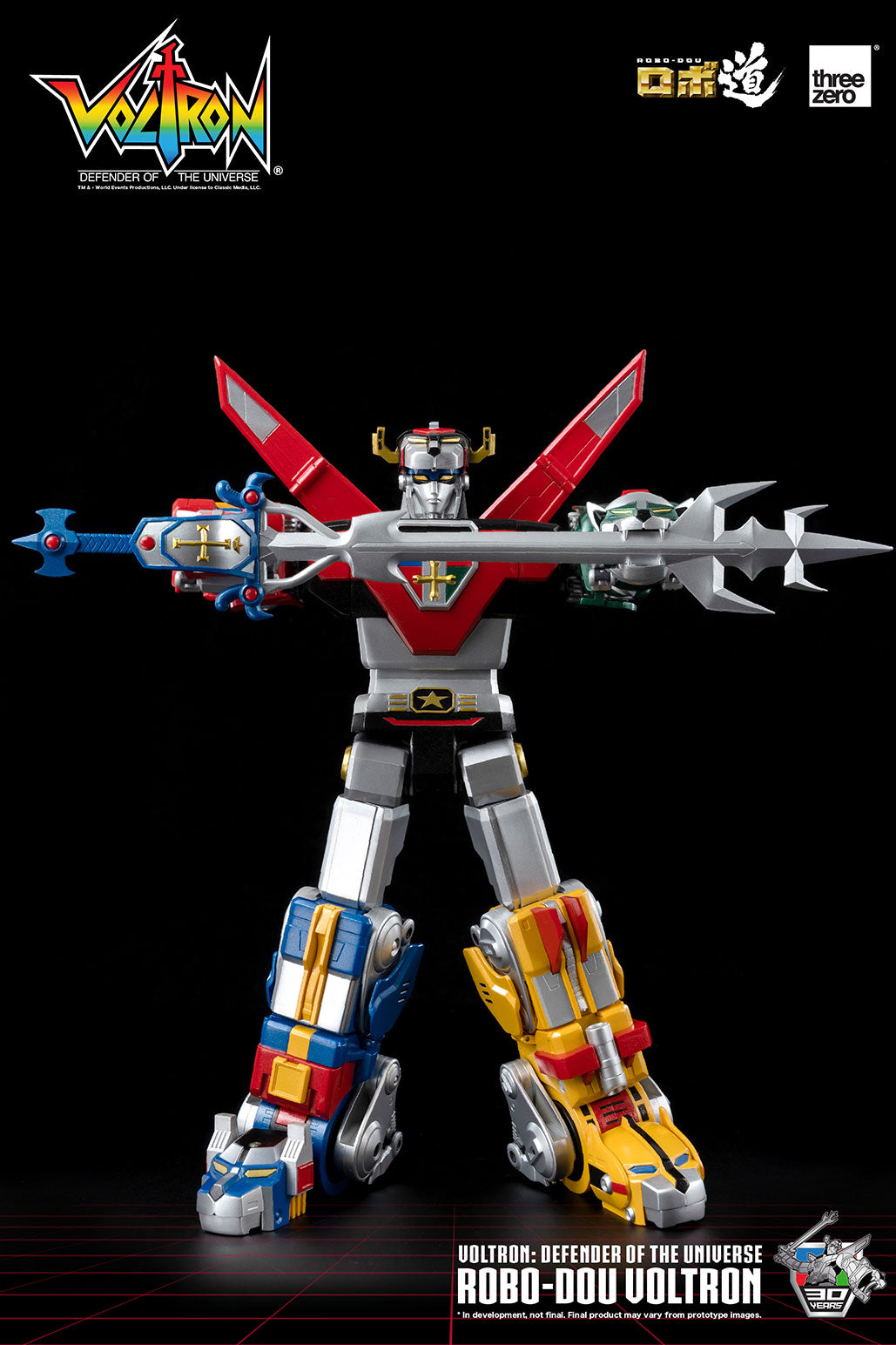 THREEZERO VOLTRON: DEFENDER OF THE UNIVERSE ROBO-DOU VOLTRON - Anotoys Collectibles