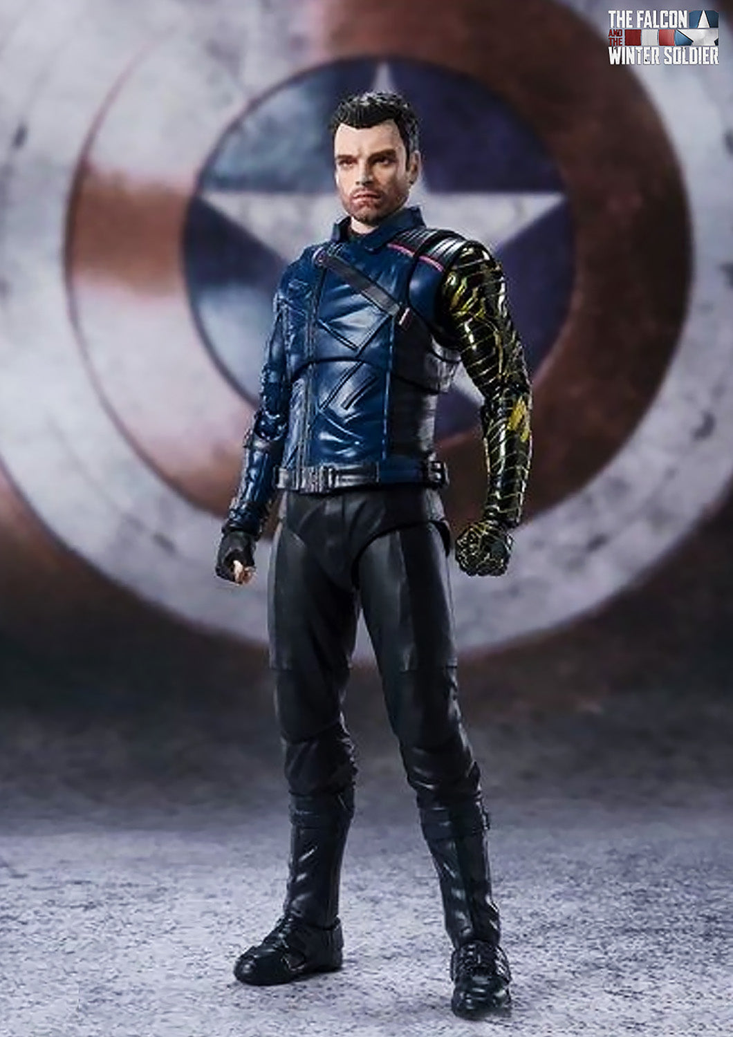 SH FIGUARTS MARVEL THE FALCON AND THE WINTER SOLDIER: BUCKY BARNES 1/12 - 60874 - Anotoys Collectibles