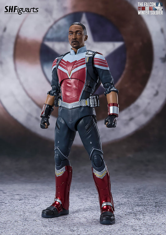 SH FIGUARTS MARVEL THE FALCON AND THE WINTER SOLDIER: FALCON 1/12 - 60873 - Anotoys Collectibles