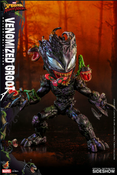 HOT TOYS MARVEL THE SPIDER-MAN: MAXIMUM VENOM - VENOMIZED GROOT LIFE-SIZE TMS027 - Anotoys Collectibles