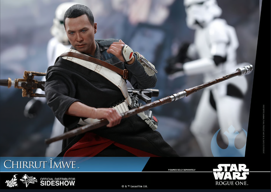 HOT TOYS STAR WARS ROGUE ONE CHIRRUT IMWE (DELUXE VERSION) 1/6 SCALE - MMS403 - Anotoys Collectibles