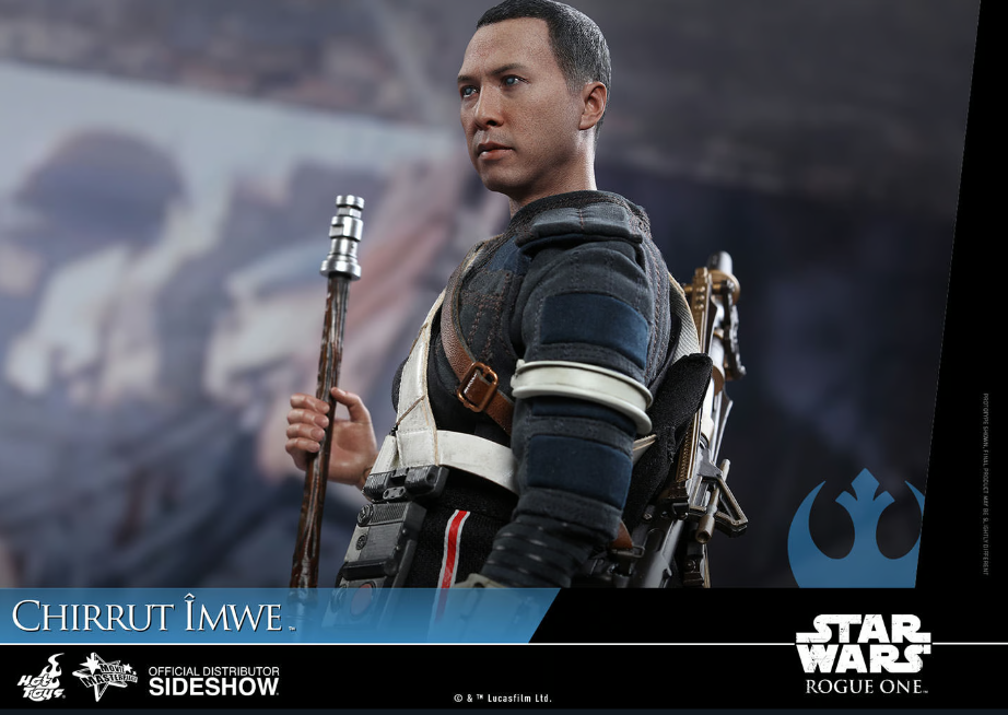 HOT TOYS STAR WARS ROGUE ONE CHIRRUT IMWE (DELUXE VERSION) 1/6 SCALE - MMS403 - Anotoys Collectibles