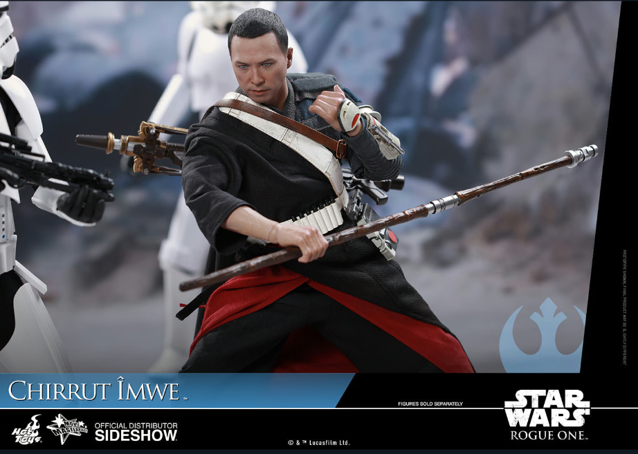 HOT TOYS STAR WARS ROGUE ONE CHIRRUT IMWE (DELUXE VERSION) 1/6 SCALE - MMS403 - Anotoys Collectibles