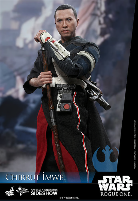 HOT TOYS STAR WARS ROGUE ONE CHIRRUT IMWE (DELUXE VERSION) 1/6 SCALE - MMS403 - Anotoys Collectibles