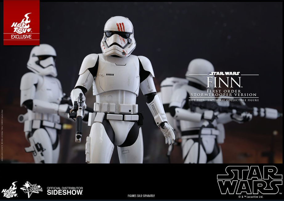 HOT TOYS STAR WARS EPISODE VI THE FORCE AWAKENS FINN FIRST ORDER STORM TROOPER - MMS367 - Anotoys Collectibles