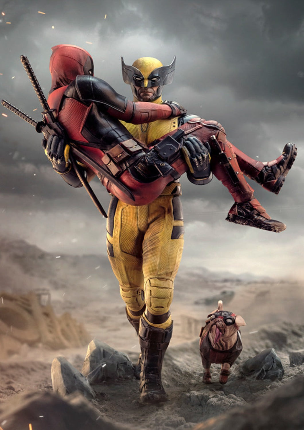 IRON STUDIOS DEADPOOL & WOLVERINE (PRE-ORDER) - Anotoys Collectibles