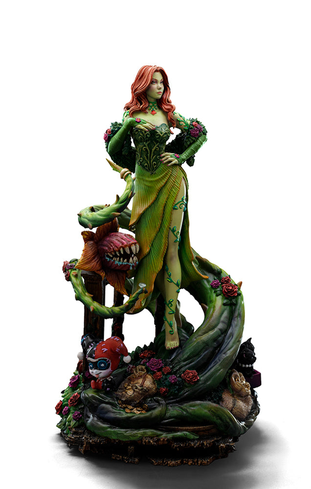 IRON STUDIOS POISON IVY (GOTHAM CITY SIRENS) DC COMICS DELUXE ART SCALE 1/10 - Anotoys Collectibles