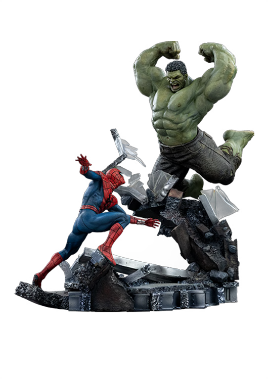 IRON STUDIOS SPIDER-MAN VS HULK - SPIDER-MAN BRAND NEW DAY - ART SCALE 1/10 - MARCAS143426-10(PRE-ORDER)
