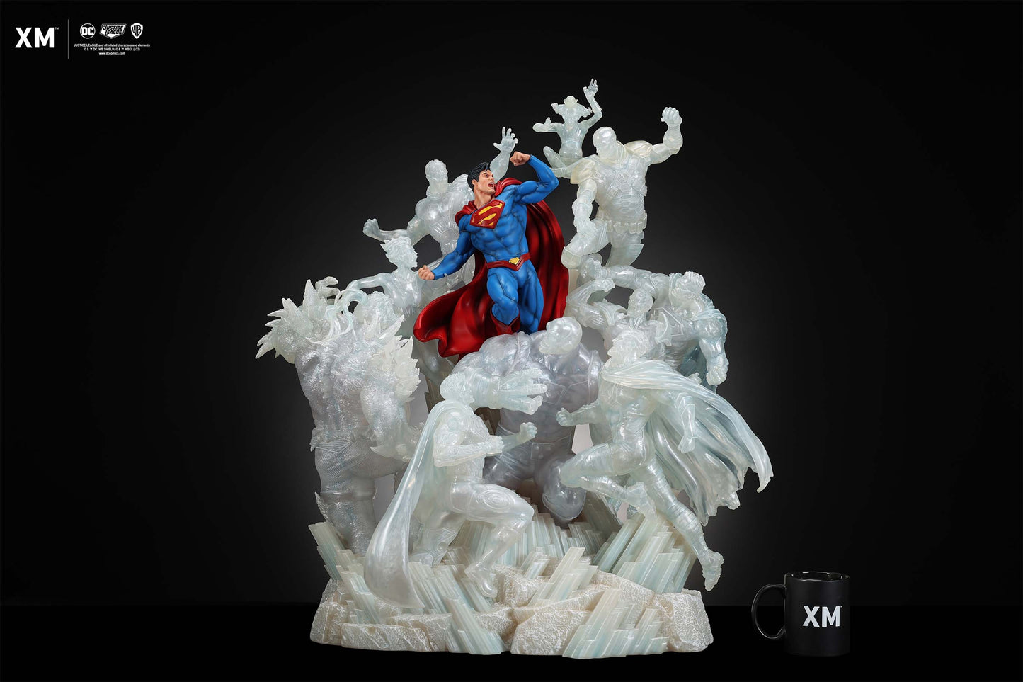 XM STUDIOS DC SUPERMAN - JUSTICE BY DAVID FINCH 1:6 SCALE (ICE VERSION) (PREORDER)