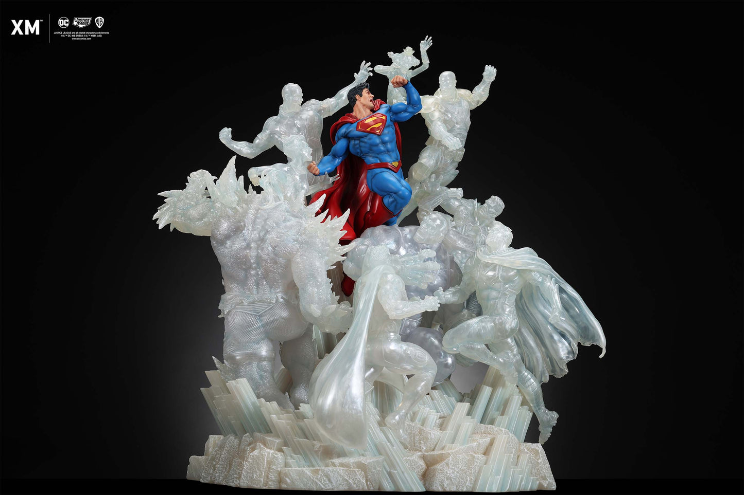 XM STUDIOS DC SUPERMAN - JUSTICE BY DAVID FINCH 1:6 SCALE (ICE VERSION) (PREORDER)