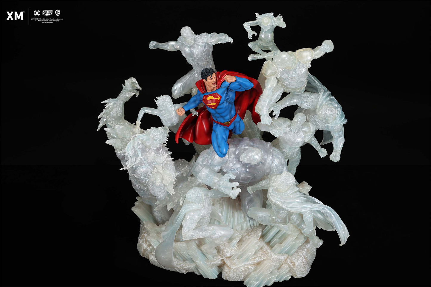 XM STUDIOS DC SUPERMAN - JUSTICE BY DAVID FINCH 1:6 SCALE (ICE VERSION) (PREORDER)