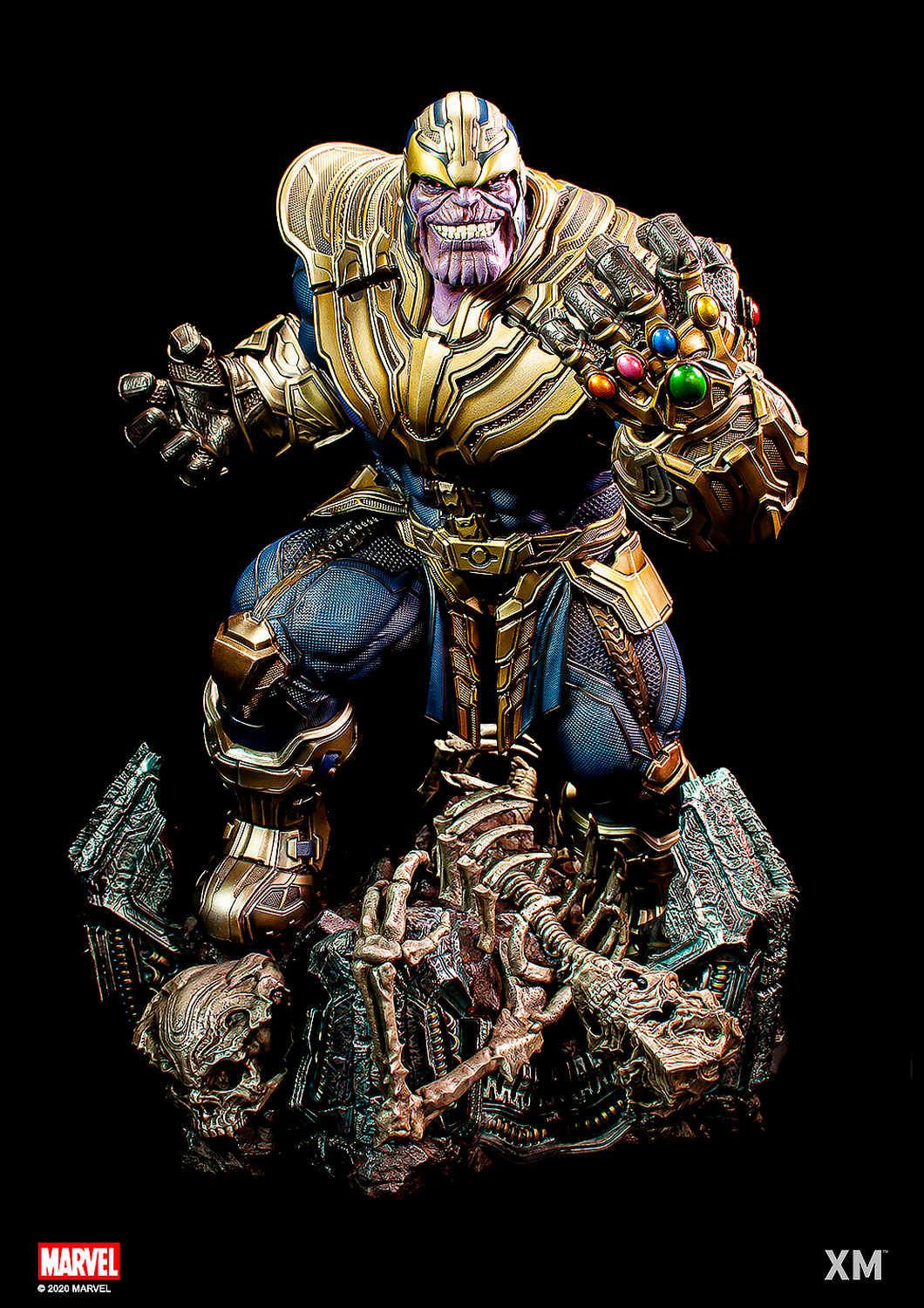 XM STUDIOS MARVEL THANOS STAND ALONE 1/4 SCALE - Anotoys Collectibles