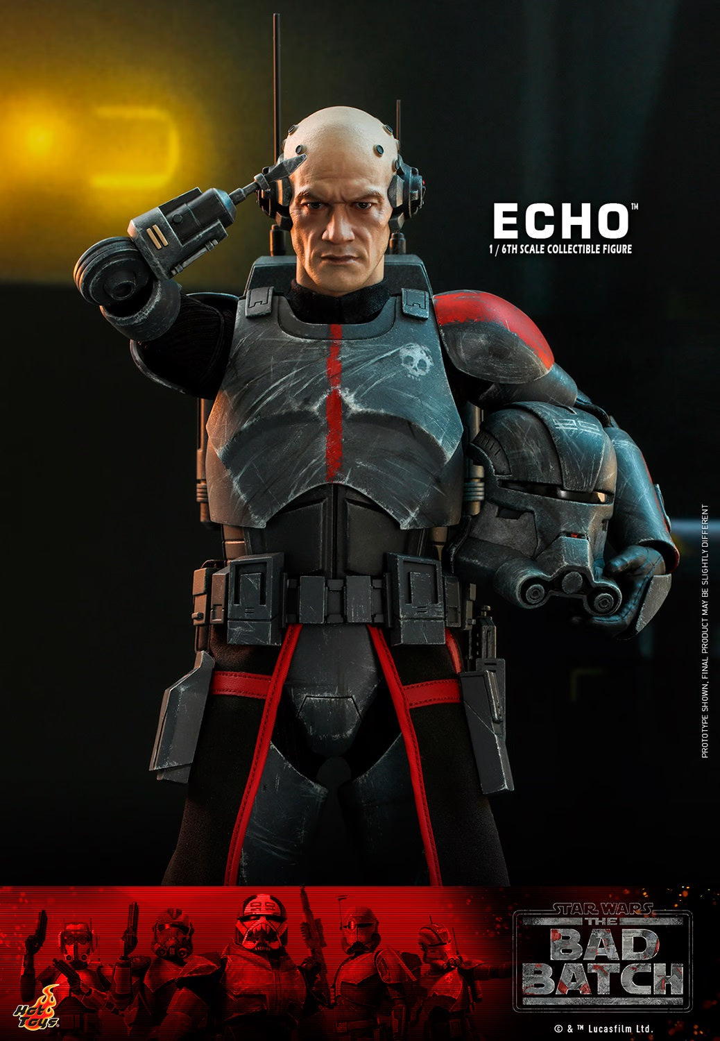 HOT TOYS STAR WARS: THE BAD BATCH ECHO 1/6 TMS042