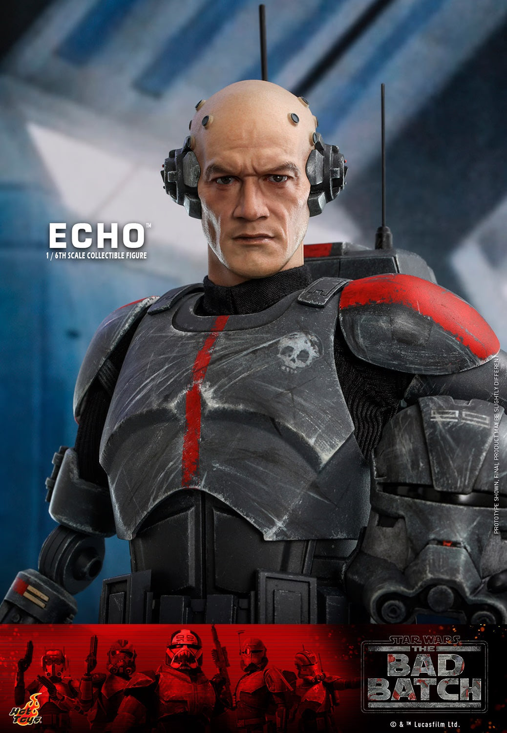 HOT TOYS STAR WARS: THE BAD BATCH ECHO 1/6 TMS042