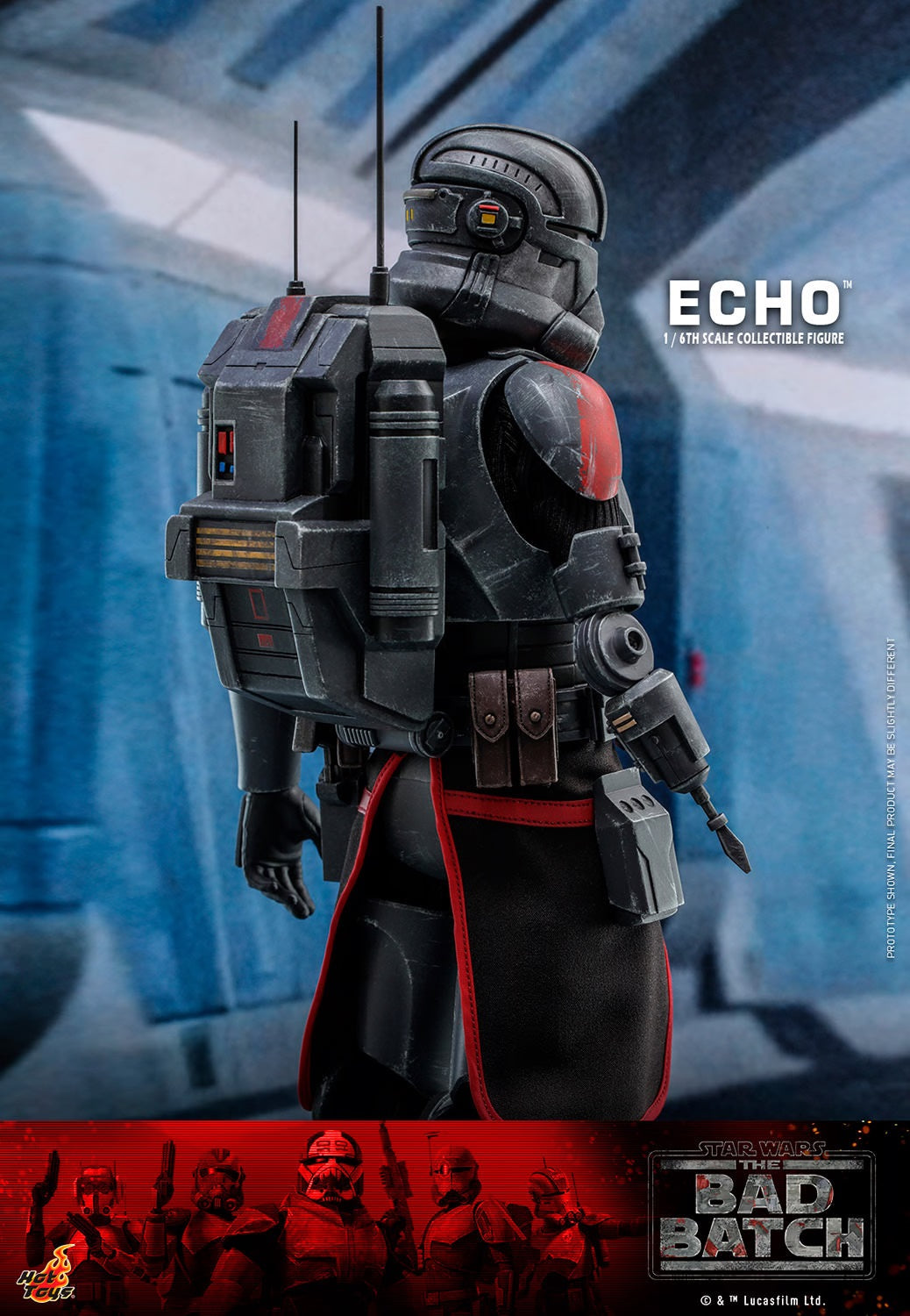 HOT TOYS STAR WARS: THE BAD BATCH ECHO 1/6 TMS042