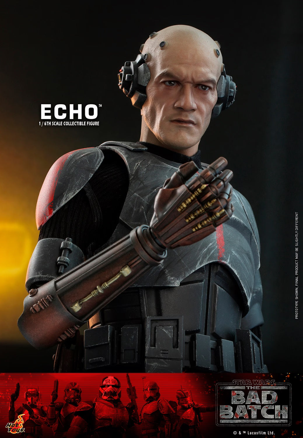 HOT TOYS STAR WARS: THE BAD BATCH ECHO 1/6 TMS042