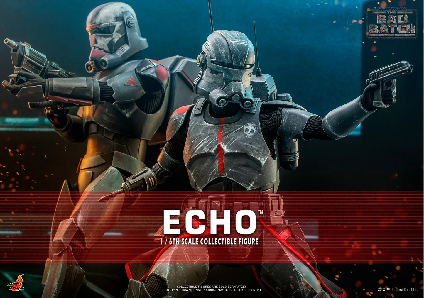 HOT TOYS STAR WARS: THE BAD BATCH ECHO 1/6 TMS042