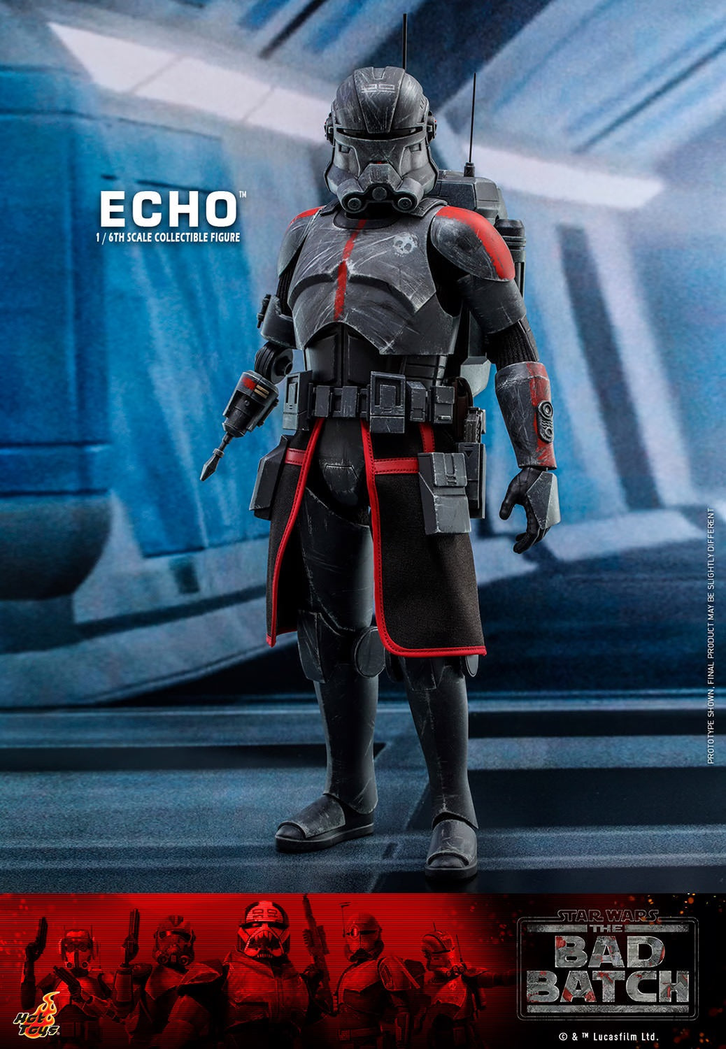 HOT TOYS STAR WARS: THE BAD BATCH ECHO 1/6 TMS042