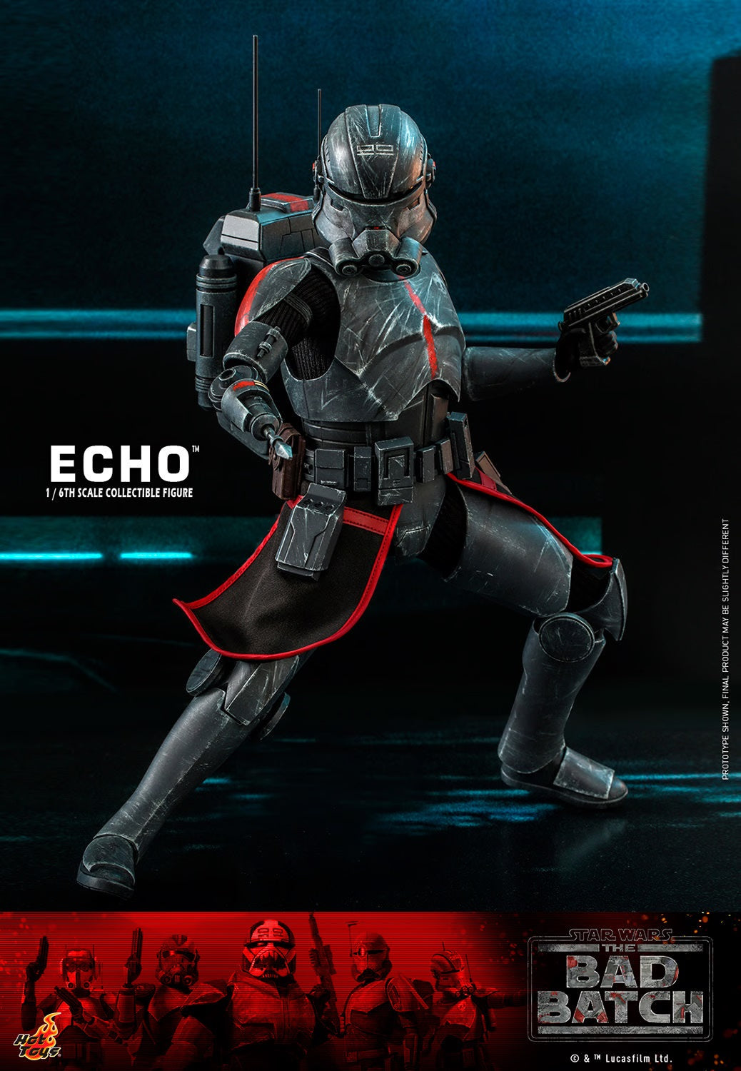 HOT TOYS STAR WARS: THE BAD BATCH ECHO 1/6 TMS042