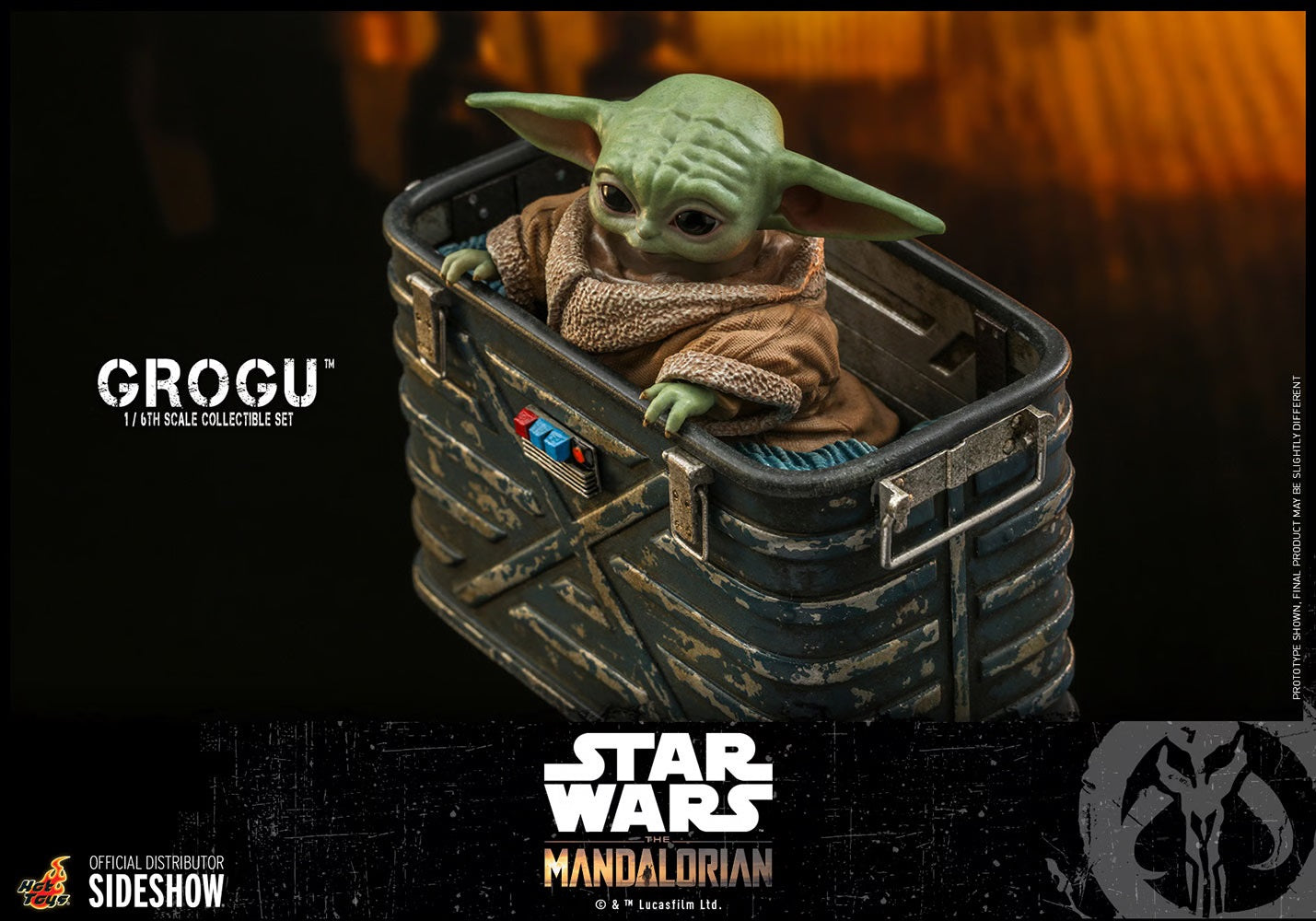 HOT TOYS STAR WARS: THE MANDALORIAN GROGU 1/6 TMS043