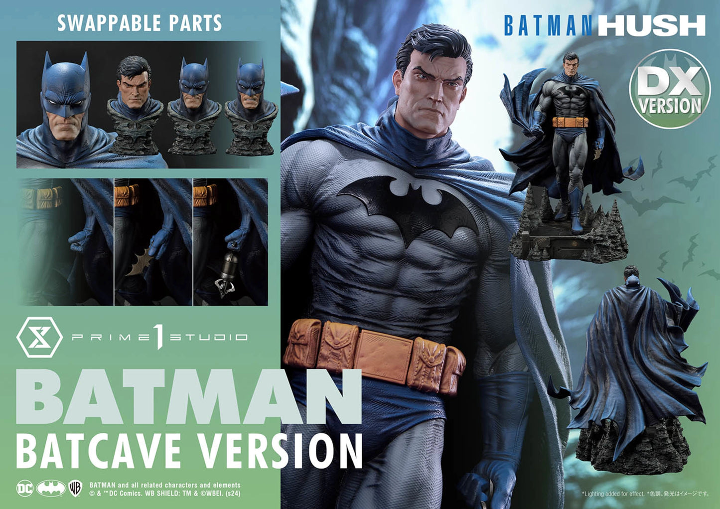 PRIME 1 STUDIO BATMAN: HUSH (COMICS) - BATMAN DELUXE VERSION 1/3 SCALE STATUE