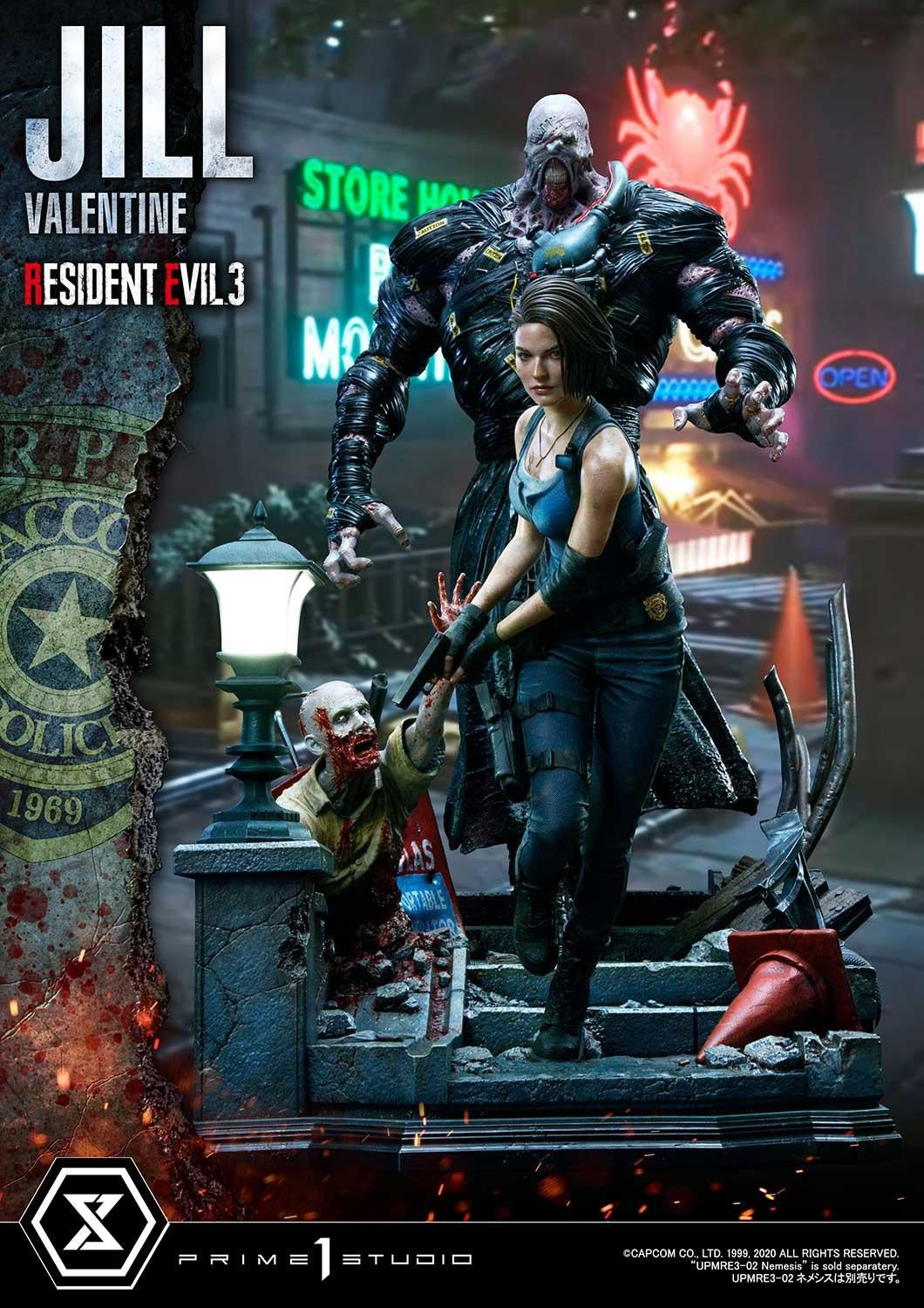 PRIME 1 STUDIO RESIDENT EVIL 3 JILL VALENTINE UPMRE3-01